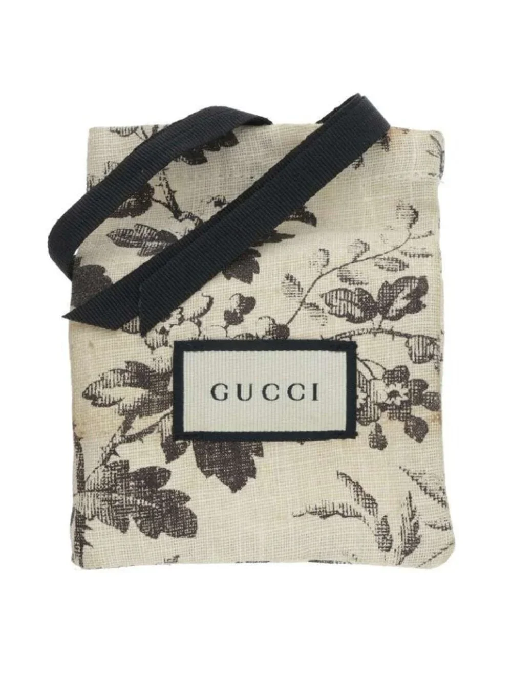 Gucci Anger Forest Wolf Necklace Silver
